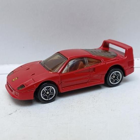 matchbox ferrari f40 diecast loose merah polos rare langka (s)