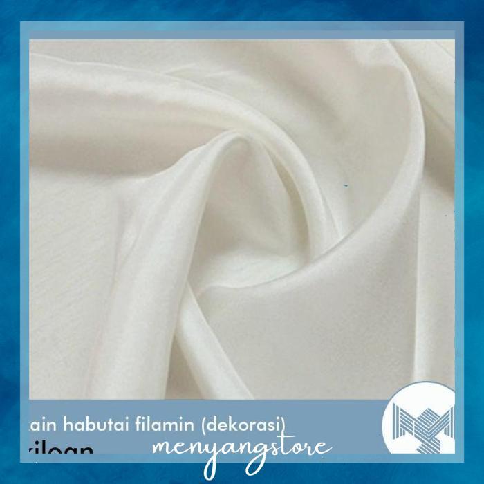 menyangstore KILOAN Kain Habutai Filamin Abutai Dekorasi BACKDROP tebal Premium