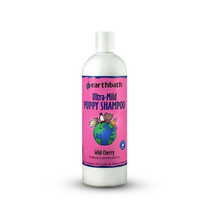 EARTHBATH - Ultra-Mild Puppy SHAMPOO - Wild Cherry 16oz