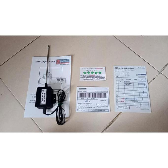 Sensor Ph Tanah Support Arduino Nodemcu Esp32 Kualitas Terbaik Harga Termurah
