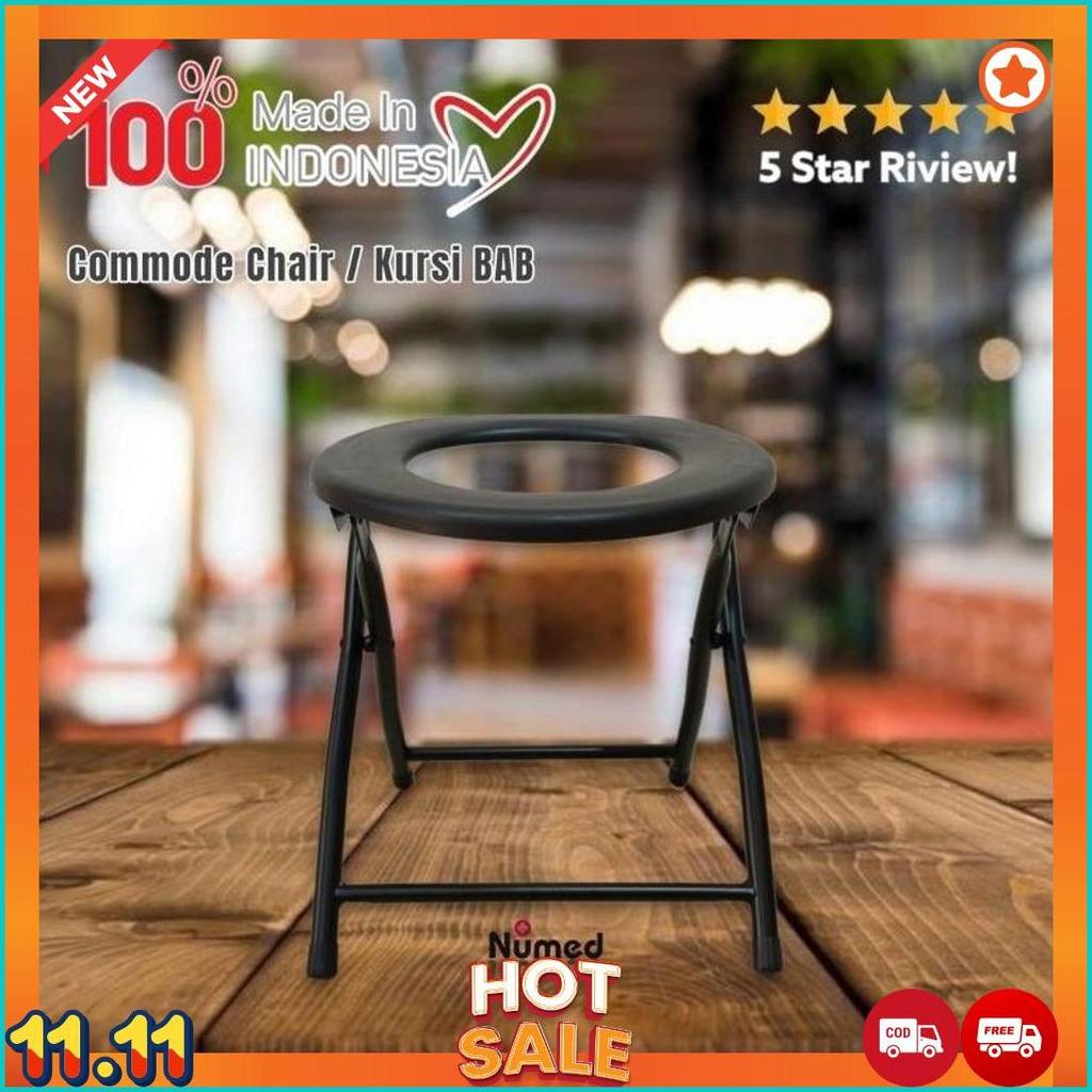 Kursi Toilet Duduk Portable Untuk Orang Tua Lansia & Wanita Hamil / Bangku Lipat Toilet Duduk Cod