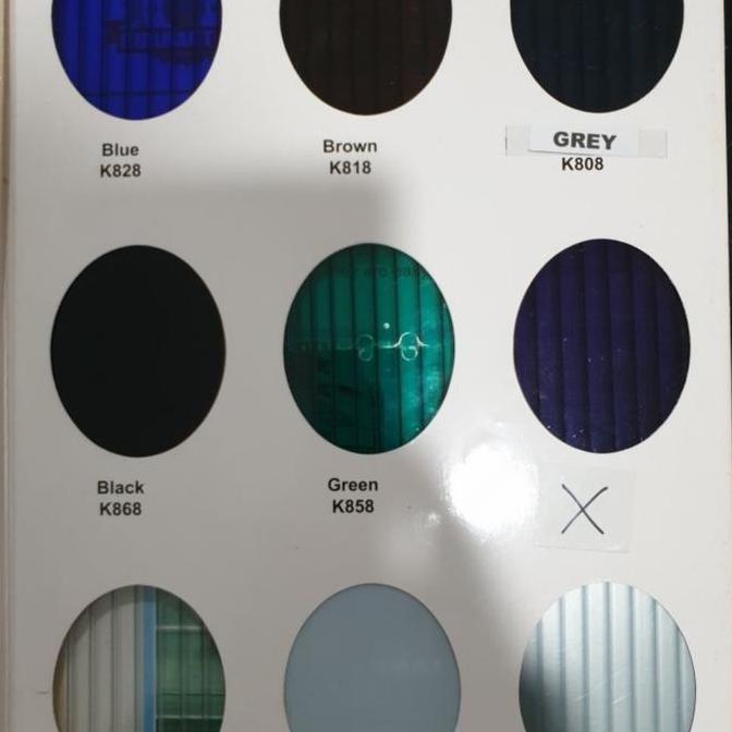 ATAP POLYCARBONATE 4MM SHINNING STAR. ORIGINAL DAN TERPERCAYA