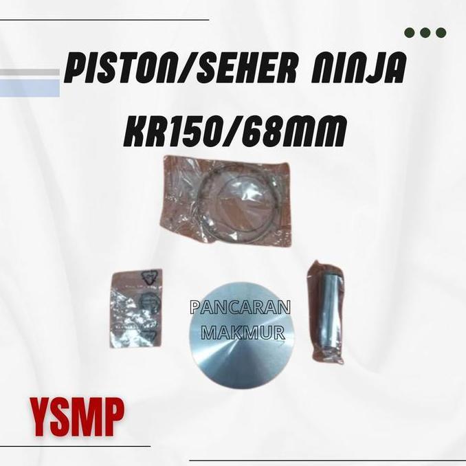 PISTON UNTUK BLOKSEHER NINJA KR150 /68MM YSMP MADE IN TAIWAN DISKON