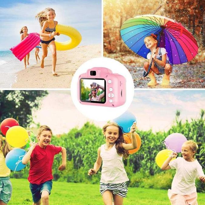 Kamera Digital Mini Mainan Anak Edukasi Kamera Foto Video Rechargeable