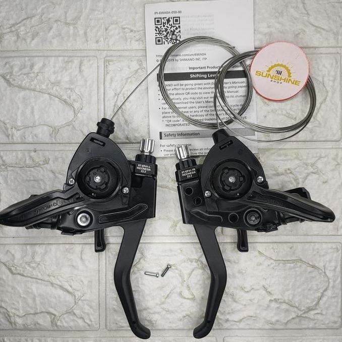 Promo Shifter Plus Handle Rem Shimano St-Ef41 Original Operan 3 X 7 Speed Sepeda Mtb Cod