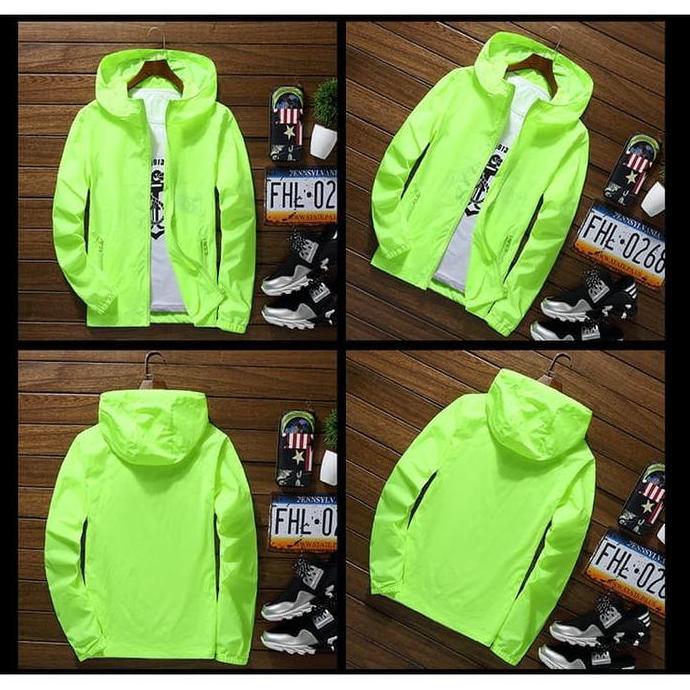 NEW JAKET OLAHRAGA ANTI UV/AIR/ANGIN UNTUK PRIA DAN WANITA ORI