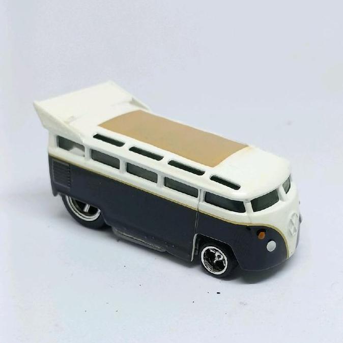 HOT WHEELS VOLKSWAGEN VW T1 DRAG BUS PHIL'S GARAGE LOOSE DIECAST (S)