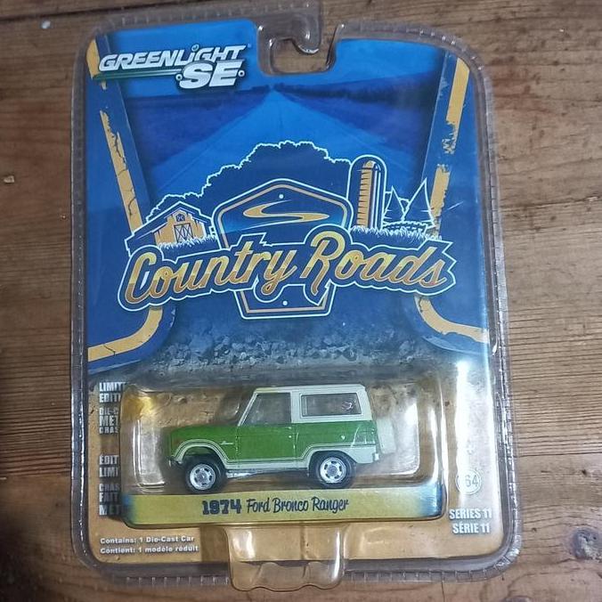 GREENLIGHT 1974 FORD BRONCO RANGER bubble peyot