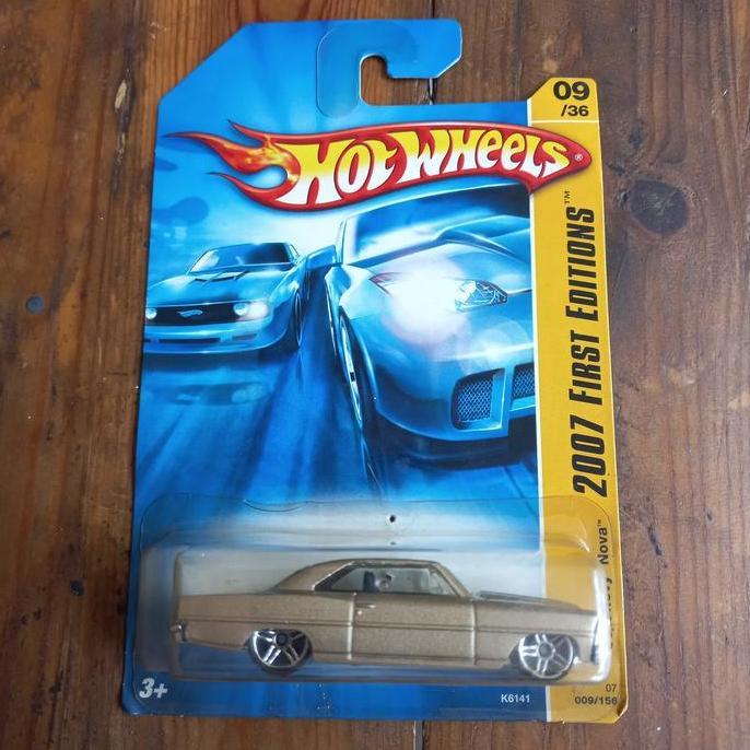 HOT WHEELS '66 CHEVY NOVA bubble blister bolong