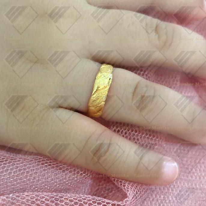 New- Cincin Anak Model Keong Emas 24 Karat