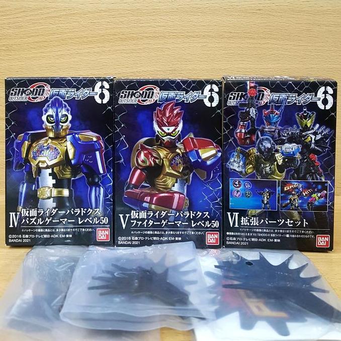 SHODO-O Kamen Rider 6 [Ex-Aid] Paradox Puzzle & Fighter Gamer +Parts