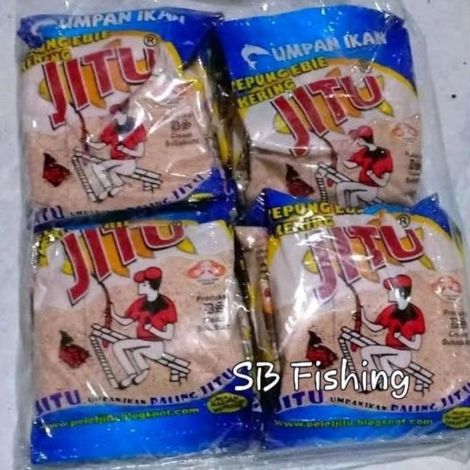 umpan pancing pelet jitu ebie - umpan ikan jitu