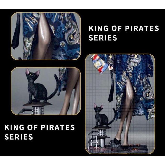 Action Figure One Piece Boa Hancock Yakuza Kimono Besar