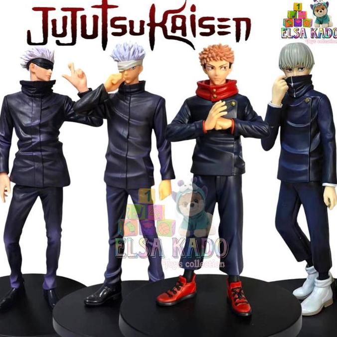 Action Figure Jujutsu Kaisen Gojo Satoru Yuji Itadori Toge Inumaki