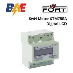 KwH Meter XTM75SA Digital LCD merk FORT