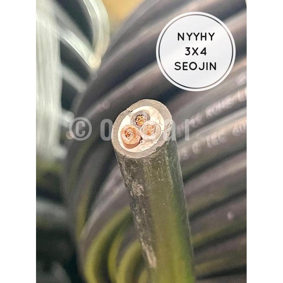 KABEL SERABUT NYYHY 3X4 mm SEOJIN