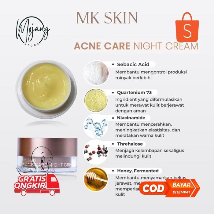 Er-90 Mk Skin Paket Wajah Acne Series Berjerawat | Mk Skin Official | Mk Skincare Sale