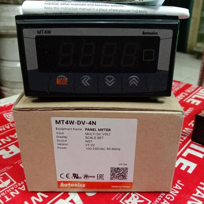 panel meter autonics MT4W-DV-4N
