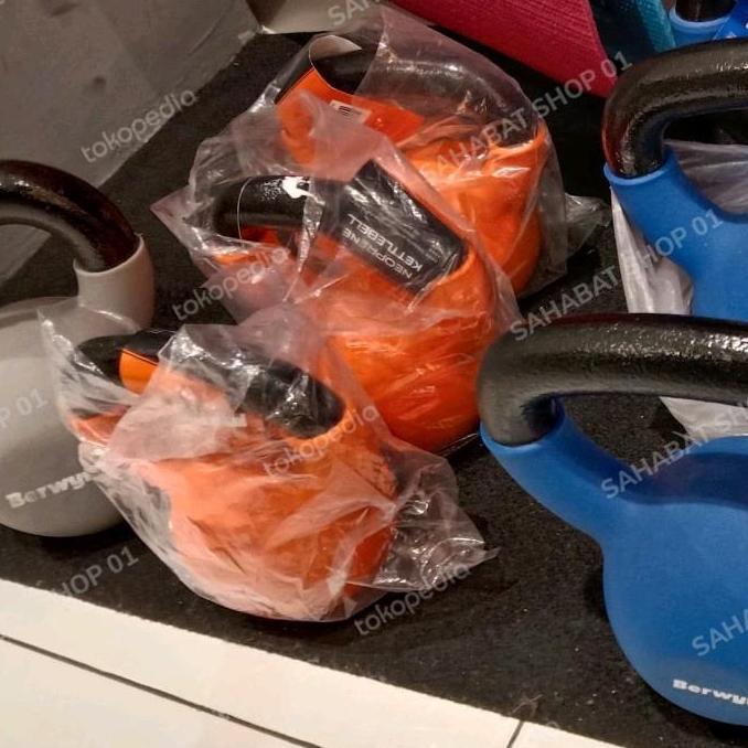 Alat fitness Berwyn Neoprene Kettlebell 6 Kg