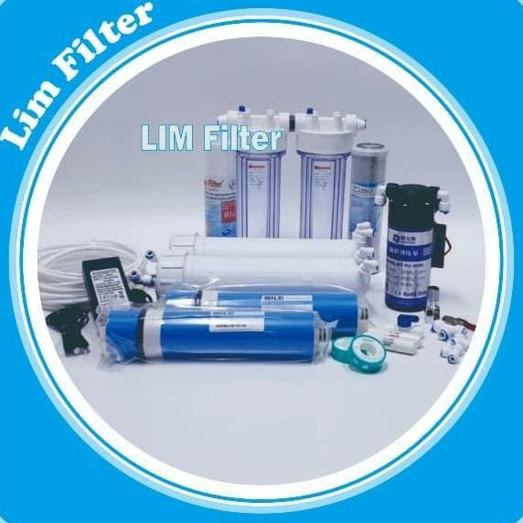 PAKET REVERSE OSMOSIS RO 1000 GPD - MAX 200 GALON PER HARI - MERAKIT SENDIRI