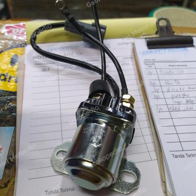 rellay starter matsusaki me 753458 24volt 80 amp BARU