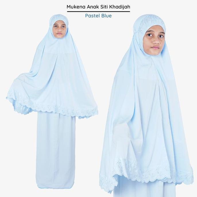 NEW MUKENA ANAK SITI KHADIJAH PASTELEENA TOSCA ORI