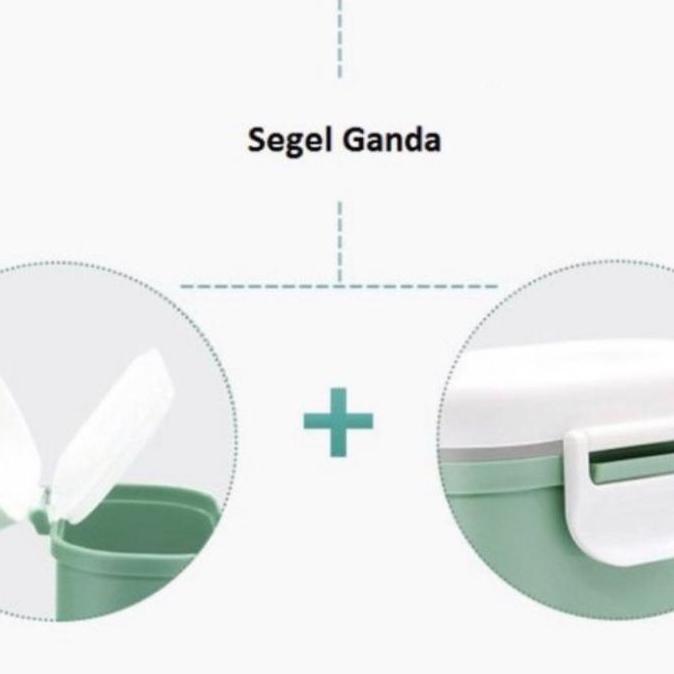 Promo Tempat Susu Dino 800Ml Setara 400Gr /L Wadah Penyimpanan Susu Bayi Bubuk Powder Pink Cod