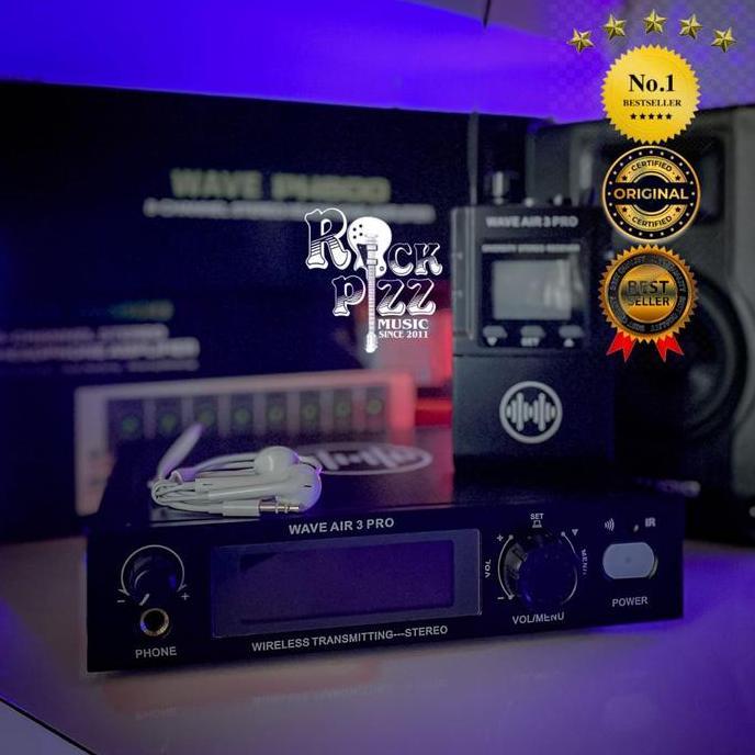 WAVE AUDIO WAVE AIR 3 PRO WIRELESS IEM SYSTEM