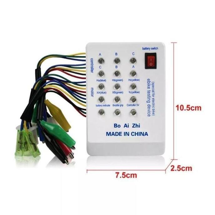 Bike Scooter Motor Testercontroller BLDC TESTER tester controller sepeda listrik tester controller m