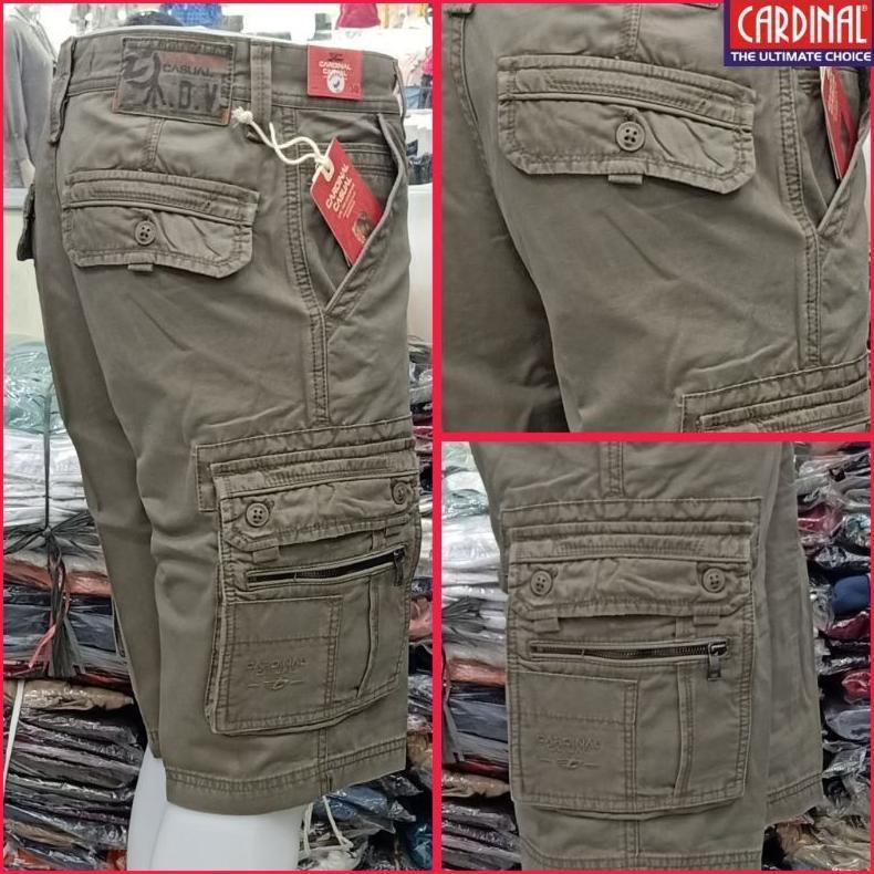 Promo Celana Cargo Cardinal Pendek Premium