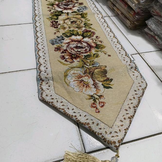 Taplak Meja Tamu Turki Mewah Tebal