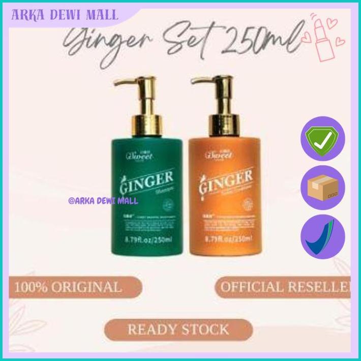 OSWEET SINGAPORE GINGER SHAMPO CONDITIONER 250ML-SHAMPO CONDI O SWEET HIGHT QUALITY 