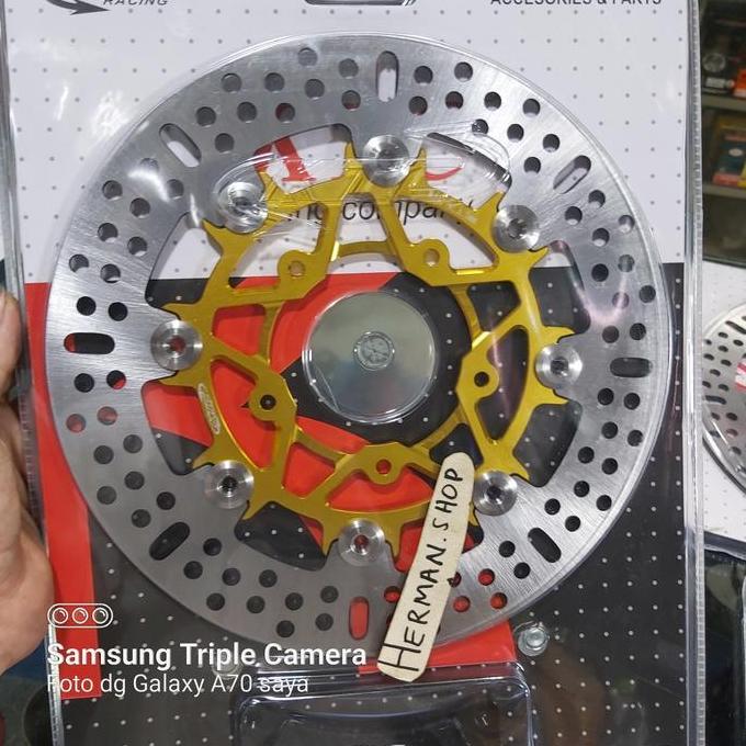 Promo disk piringan cakram ktc vario 150 new baut 5 / cakram vario 150 ktc Diskon