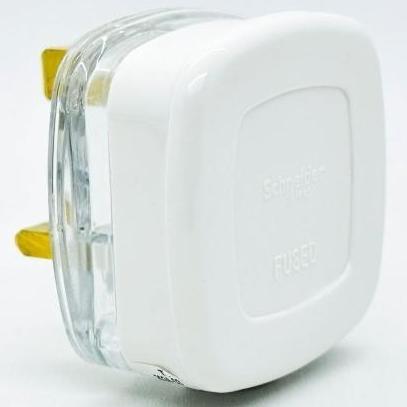 Steker AC clipsal schn kaki 3 Pin PLUG 13 Ampere EP13 S-Classic + Fuse