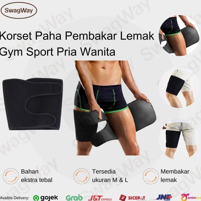 Promo Korset Paha Pengecil Paha Dan Betis Korset Pembakar Lemak Pria Wanita / Deker paha / Olahraga 