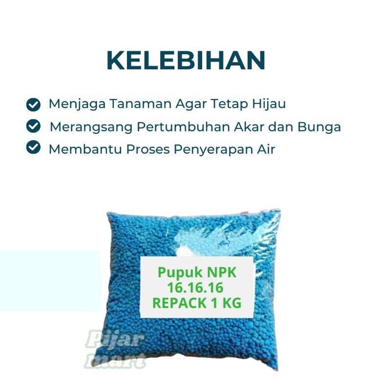 Promo Cod Pupuk Npk 16 16 16 Kemasan Repack 1 Kg 