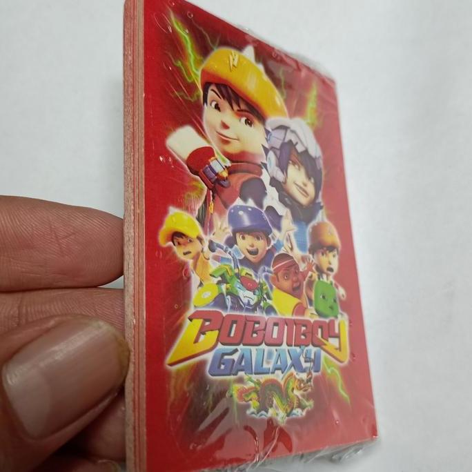 New- Full Pack Kartu Boboiboy Galaxy Terbaru Upgrade 18Cards Berbeda
