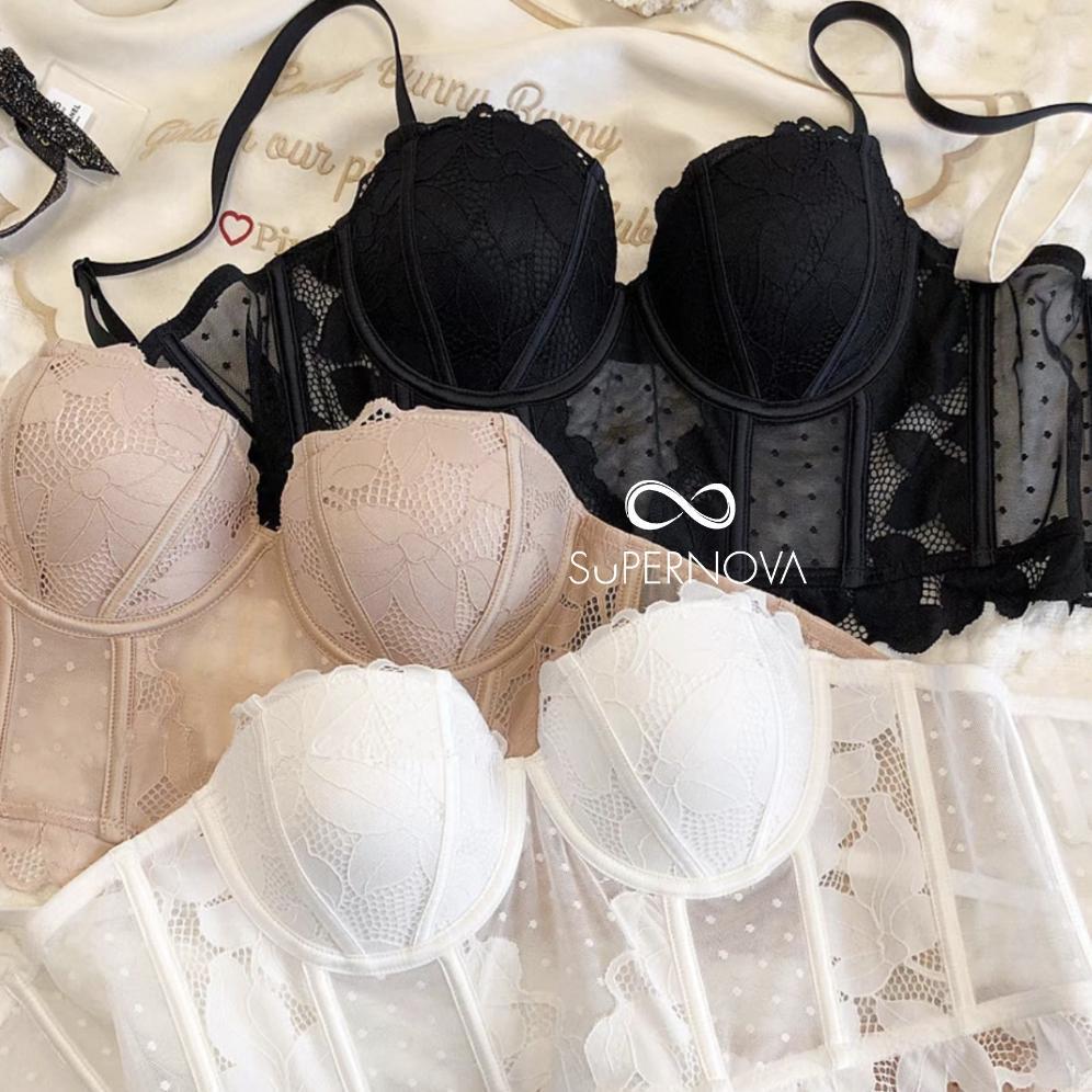 [SUPERNOVA] LISA BRALETTE Premium Lingerie Bustier Push up Bra Tanktop Dalaman Kebaya Set Celana Dal