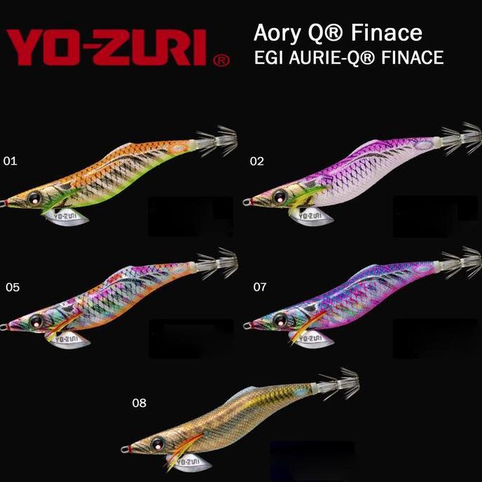 Egi Yozuri Aurie Q FINACE 2.5 - Umpan Pancing Cumi - Squid Jig - Udang