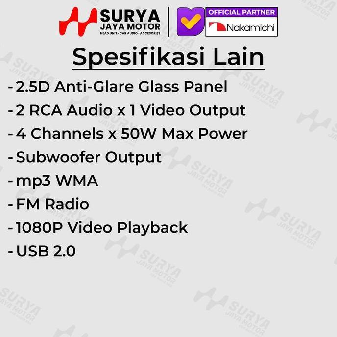 Grosir Nakamichi Adv Legend 10 Inch 4/128 Na-3102I Head Unit Mobil Android 12 Voice Command Loseless