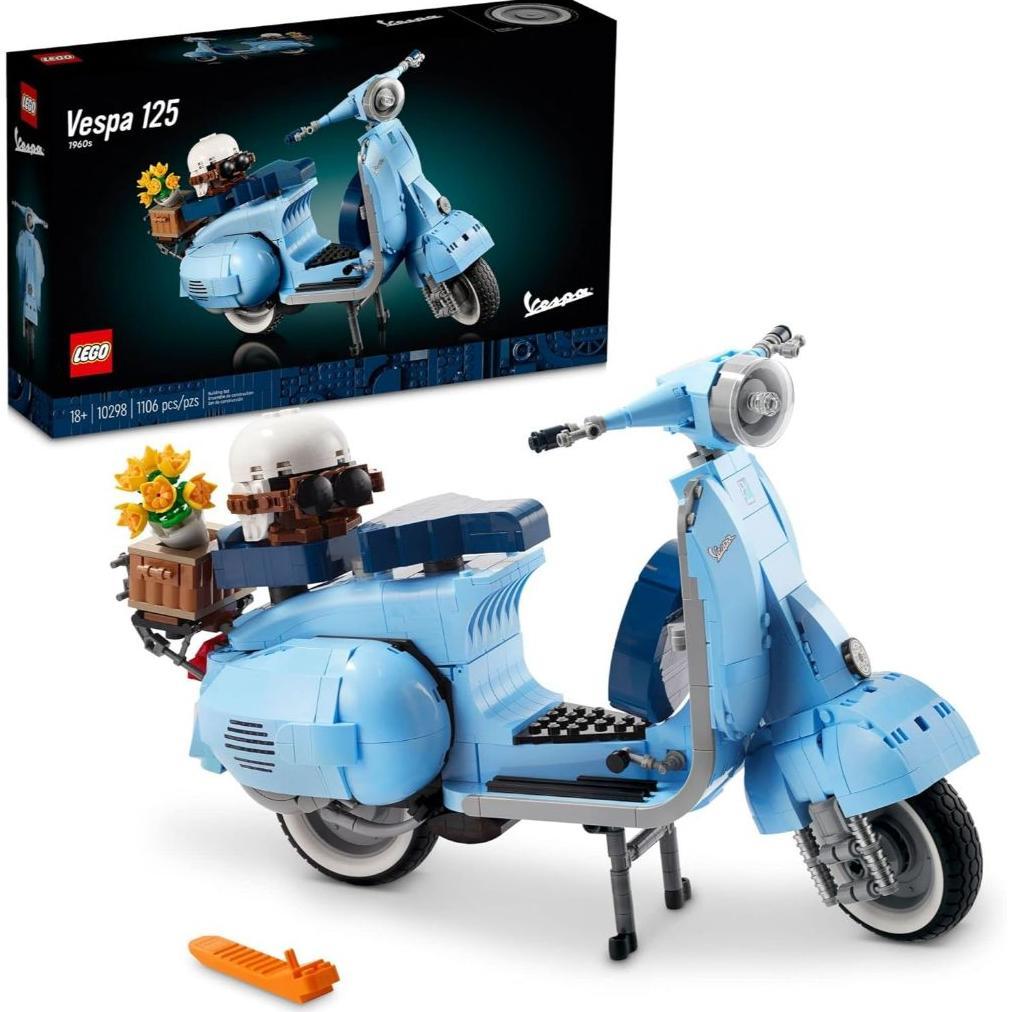 Icons Vespa 125 Model Building Kit - Vintage Italian Scooter DIY Craft Kit FLASH SALE