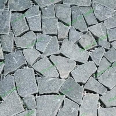 New- Kris Stone Deck Tile Deck Taman Tile Outdoor 30x30 cm Batu Hitam