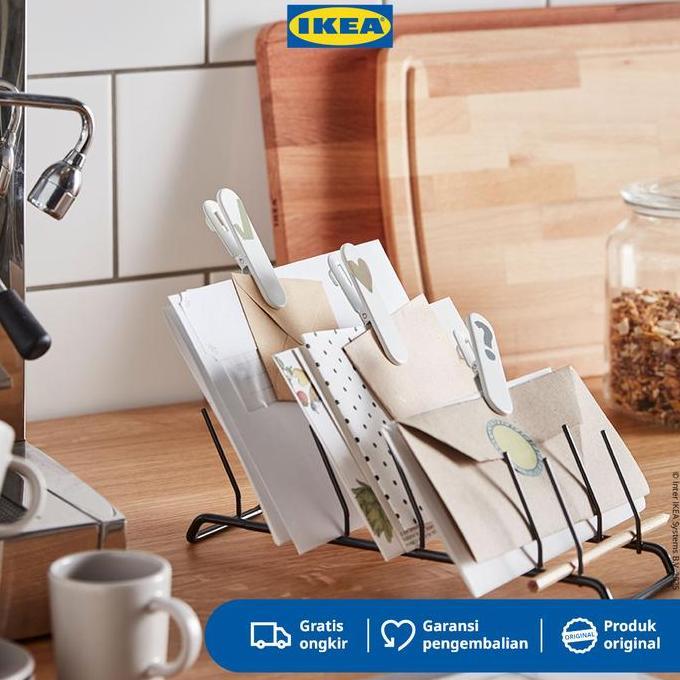 IKEA RINNIG Tempat Piring Minimalis Baja Plastik