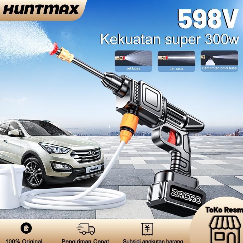 Melati - Huntmax 498V/598Valat Cuci Mobil  Alat Cuci Motor/Mesin Cuci Mobil/Spayer Alat Portable Pre