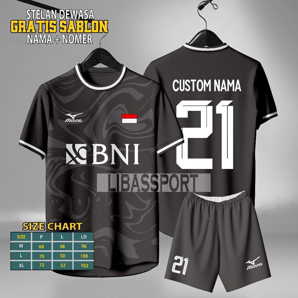 COD Jersey Futsal Dewasa GRATIS Custom Sablon Nama + NOMOR, STELAN Jersey Futsal Dewasa