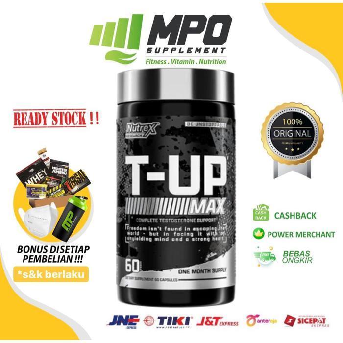 Nutrex T Up (120caps) Testo Booster Natural Testoterone Booster