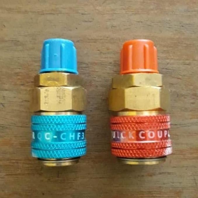 #####] Quick Coupler Ac Mobil - Nepel R134a Ac Mobil