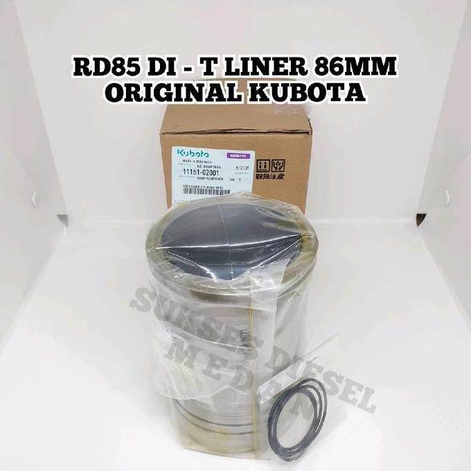 ><><><] RD85 1T 2T Cylinder Liner Assy Foring Boring Bambu Mesin Diesel Traktor Kubota Original 86mm