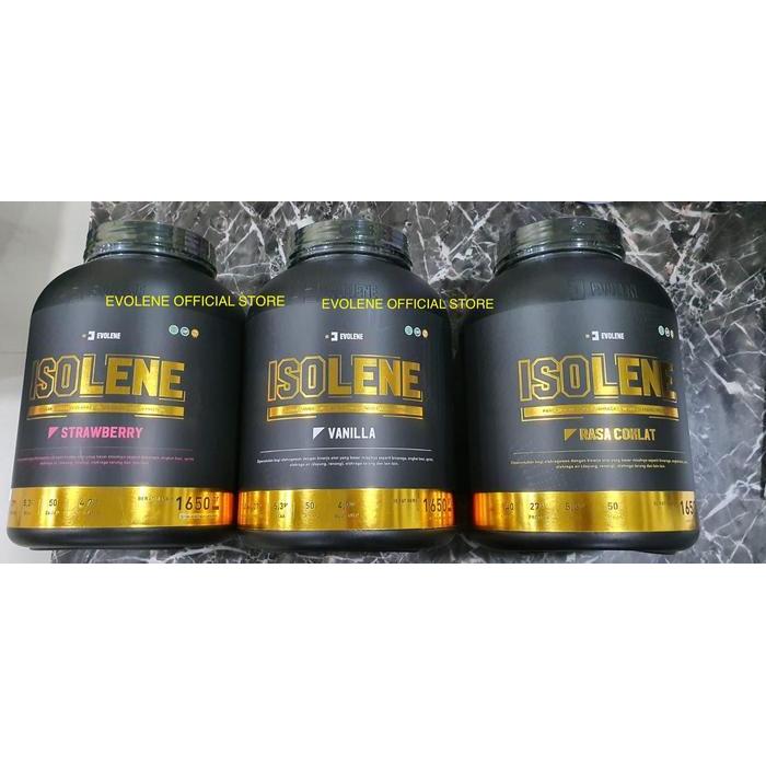 EVOLENE ISOLENE 50 SACHET WHEY PROTEIN ISOLATE SUSU GYM