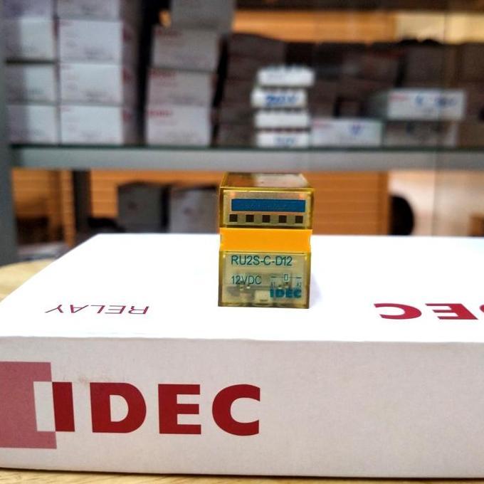 Idec, Relay Ru2S-C-D12 (My2N) ,Led Coil12V Dc Baru